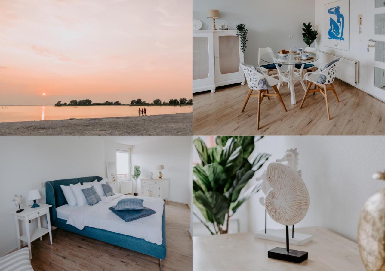 Stijlvol Appartement Op Strand Makkum Bagian luar foto